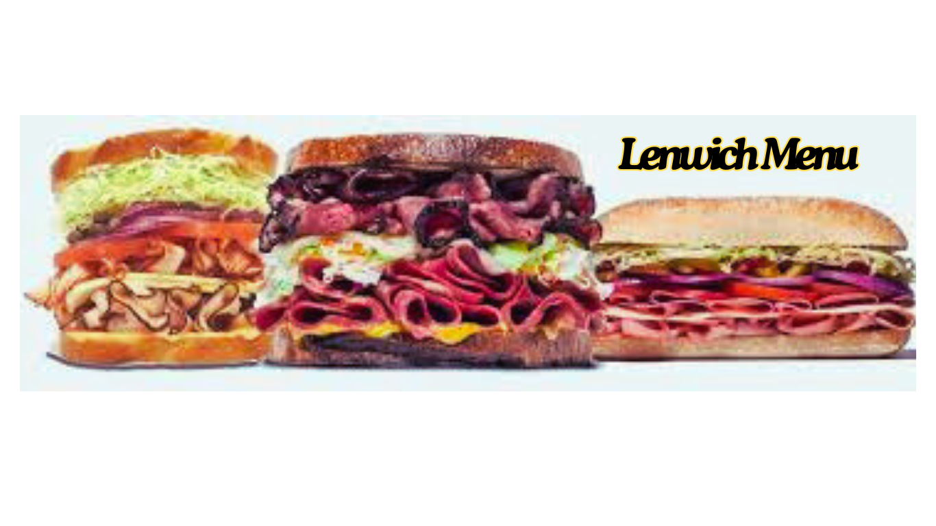 Lenwich Menu Price and Deals list 2024